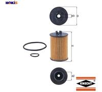 MAHLE OX 382D Oil filter