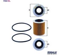 MAHLE OX 386D Oil filter