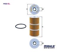 MAHLE Oil Filter - OX3891D