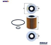 KNECHT OX 413D1 Oil Filter for LEXUS,TOYOTA