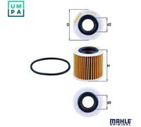 OIL FILTER OX 416D1 FOR LEXUS TOYOTA COROLLA/QUEST/ALTIS/iM MATRIX GRAND/PRIUS