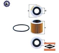 MAHLE ORIGINAL OX 416D1 Oil filter