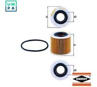 MAHLE ORIGINAL OX 416D1 Oil filter