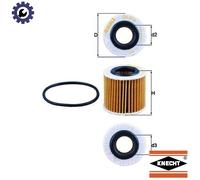 MAHLE ORIGINAL OX 416D1 Oil filter
