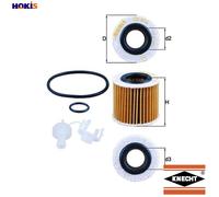 MAHLE OX 416D2 Oil filter