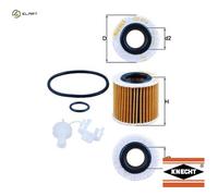 OIL FILTER OX 416D2 FOR ASTON MARTIN TOYOTA YARIS/Hatchback/Van/VITZ COROLLA
