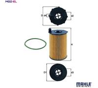 OIL FILTER OX 420D FOR VW AUDI A4/S4/Allroad Q5/SUV A5/S5/Convertible A6/S6 3.0L