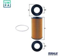 MAHLE ORIGINAL OX 434D Oil filter