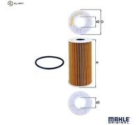 MAHLE Oil Filter - OX441D