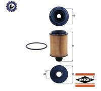 MAHLE Oil Filter - OX553D
