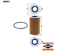 MAHLE OX 554D1 Oil filter