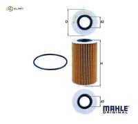 OIL FILTER OX 554D1 FOR LEXUS 2UR-GSE 5.0L 8cyl LC