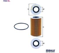 OIL FILTER OX 554D1 FOR LEXUS 2UR-GSE 5.0L 8cyl LC