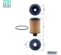 Oil filter Filter Insert OX 559D KNECHT for SAAB OPEL CHEVROLET