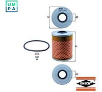 MAHLE OX 68D Oil filter