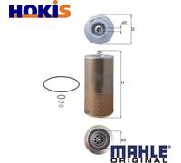 MAHLE ORIGINAL OX 69D Oil filter