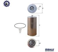 Mahle Oil Filter OX69D Mercedes Benz - Precision OE Matching Fit & Quality