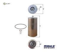 OIL FILTER OX 69D FOR PADANE NEOPLAN SETRA Series/300/200 AYATS MAZ MAN