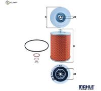 MAHLE OX 71D Oil filter