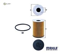 Mahle OX787D Oil Filter Audi, Seat, Skoda, VW