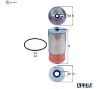 MAHLE ORIGINAL OX 78D Oil filter