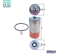 MAHLE ORIGINAL OX 78D Oil filter