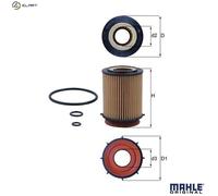 MAHLE OX 982D Oil filter
