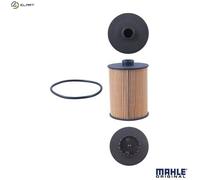 Mahle Original Oil Filter OX983D - Genuine OE Matching Fit & Quality
