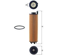 Oil Filter OX1301D Mahle 2561840000 6541840000 6541840125 A2561840000 72511420