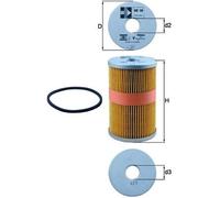 Oil Filter OX18D Mahle M40502767 2067261 5039546 2080205 11618024 77650526 New