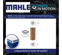 Oil filter Filter Insert OX 381D MAHLE for AUDI VW PORSCHE