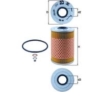 Oil Filter OX41D Mahle 11421267268 5004282 9975400 11421269373 A780X6744AA