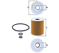 Oil Filter OX422D Mahle 03P115562