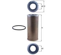 Oil Filter OX50D Mahle 7110408 0003082659 0005006163 3082659 322230010 72553292