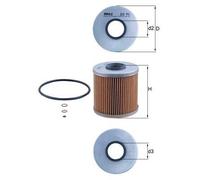 Oil Filter OX91D Mahle 11421709514 11421709514OD 11421709856 11421709865OD New