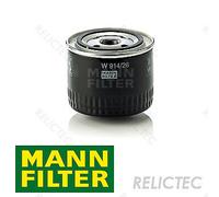 MANN-FILTER W 914/26 Oil Filter - CARS + TRANSPORTERS