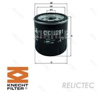 MAHLE ORIGINAL OC 1291 Oil filter