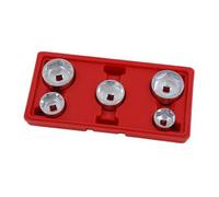 Oil Filter Socket Set Cap Wrench Kit 5 Pc 24 - 38 mm (Neilsen Ct1780)