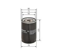 Oil filter Spin-on Filter 0 451 103 258 BOSCH for JEEP CHRYSLER DODGE PLYMOUTH