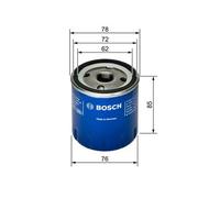 Oil filter Spin-on Filter 0 451 103 261 BOSCH for PEUGEOT CITROËN TALBOT FIAT