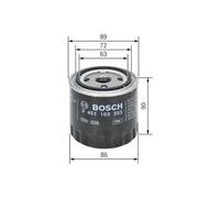 Oil filter Spin-on Filter 0 451 103 353 BOSCH for RENAULT JEEP