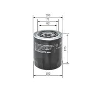BOSCH 0 986 452 066 Oil filter