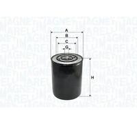Oil filter with double filtration Magneti Marelli 71753740