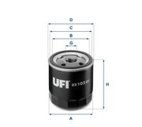 Oil filter Spin-on Filter 23.103.00 UFI for FORD OPEL AUSTIN ROVER MG INNOCENTI
