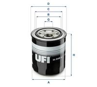 UFI 23.248.00 Oil filter