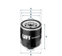 Oil filter Spin-on Filter 23.453.00 UFI for SEAT VW SKODA AUDI