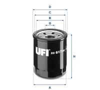 Oil filter Spin-on Filter 23.617.00 UFI for SUBARU TOYOTA HONDA