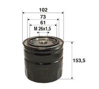 VALEO 586085 Oil filter