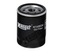 Oil filter Spin-on Filter H14W34 HENGST FILTER for LAND ROVER DISCOVERY Mk II