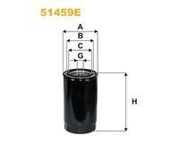 Oil filter Spin-on Filter IEC 60417-6183 mechanical expertise required 51459E